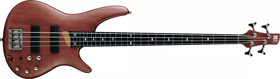 Ibanez SR Bass, 4 String Lined Fretless Brown Mahogany